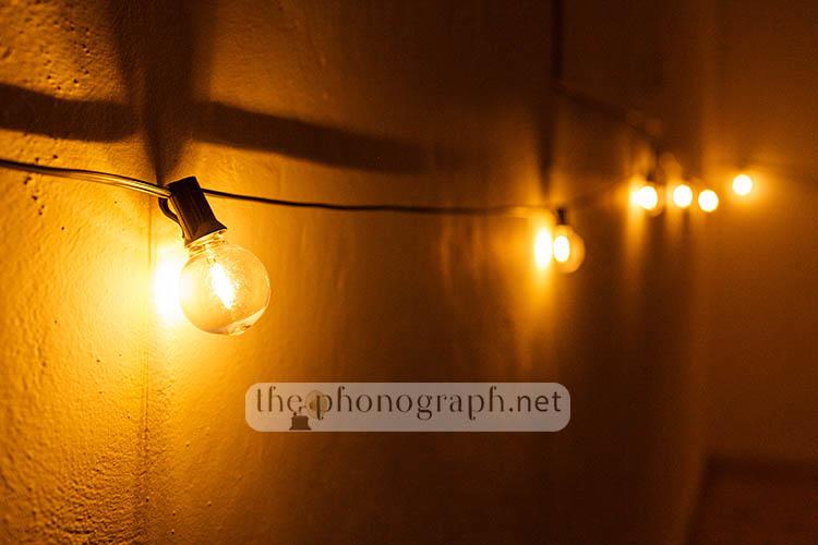 Quntis 106ft 50 LED String Lights with Solar Panel